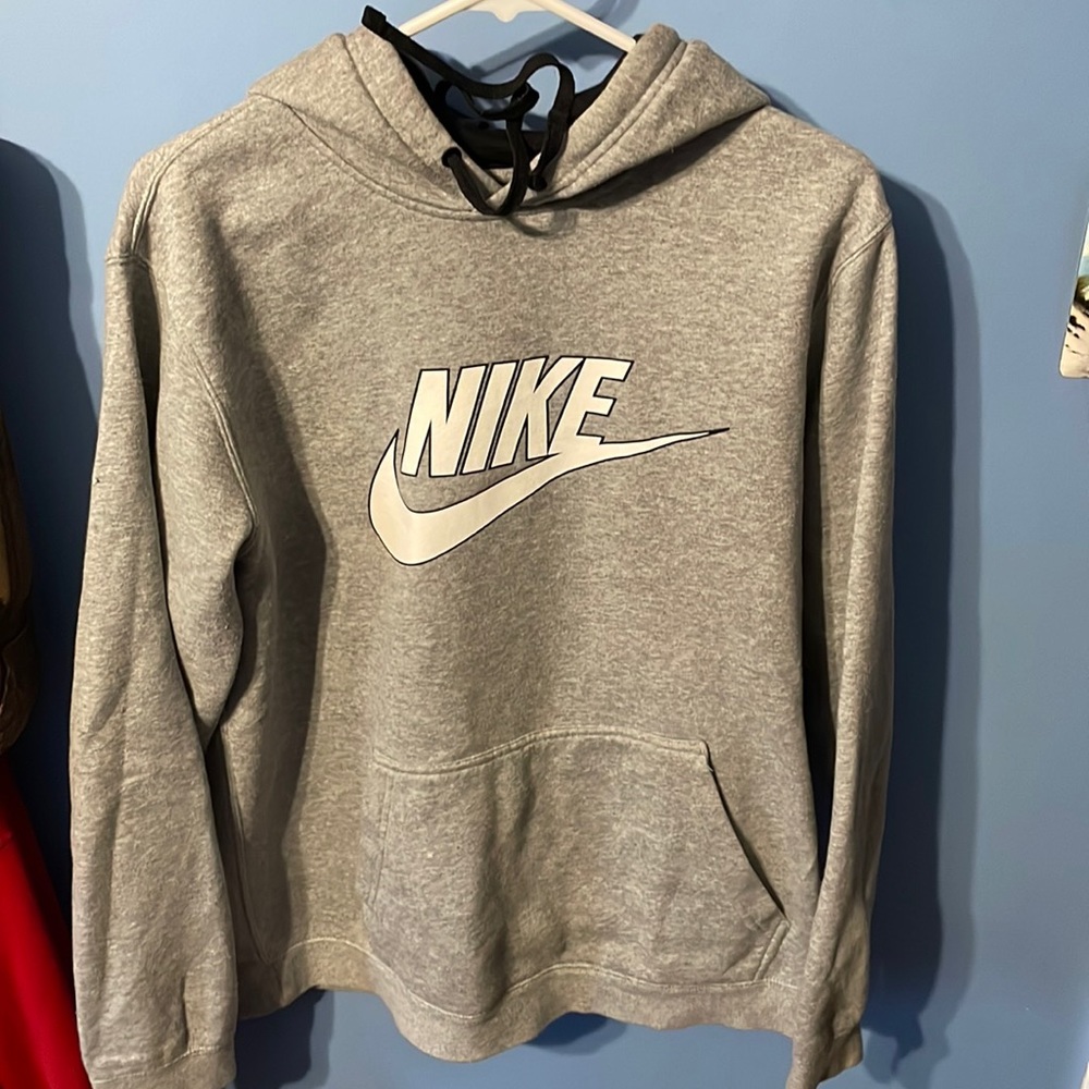 Grey nike hoodie